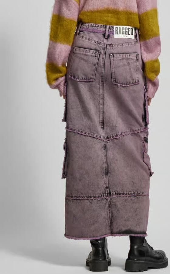 The Ragged Priest Jeansrok in 5-pocketmodel model 'VORTEX'