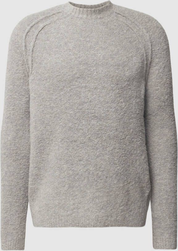 Tiger Of Sweden Gebreide pullover van alpacamix met ronde hals