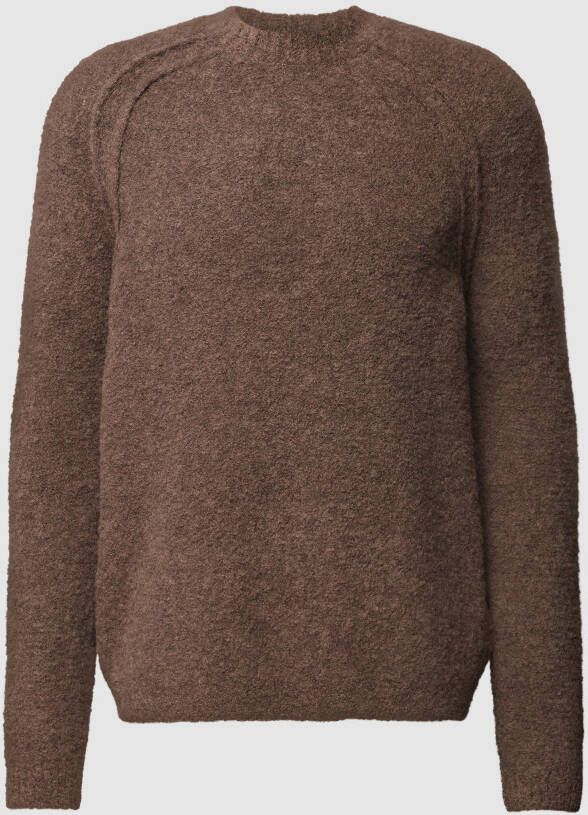 Tiger Of Sweden Gebreide pullover van alpacamix met ronde hals