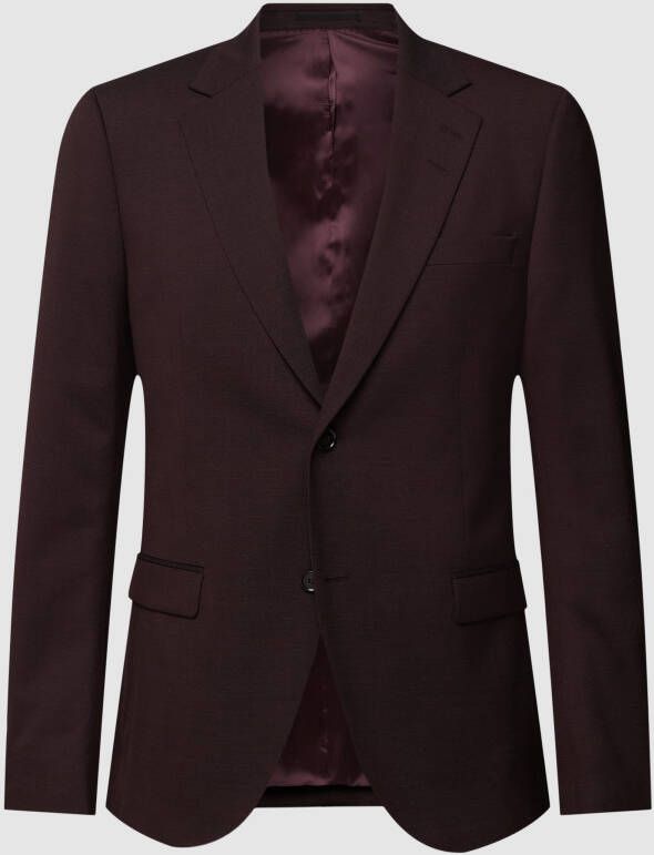 Tiger Of Sweden Regular fit 2-knoops colbert met reverskraag model 'Jamonte'