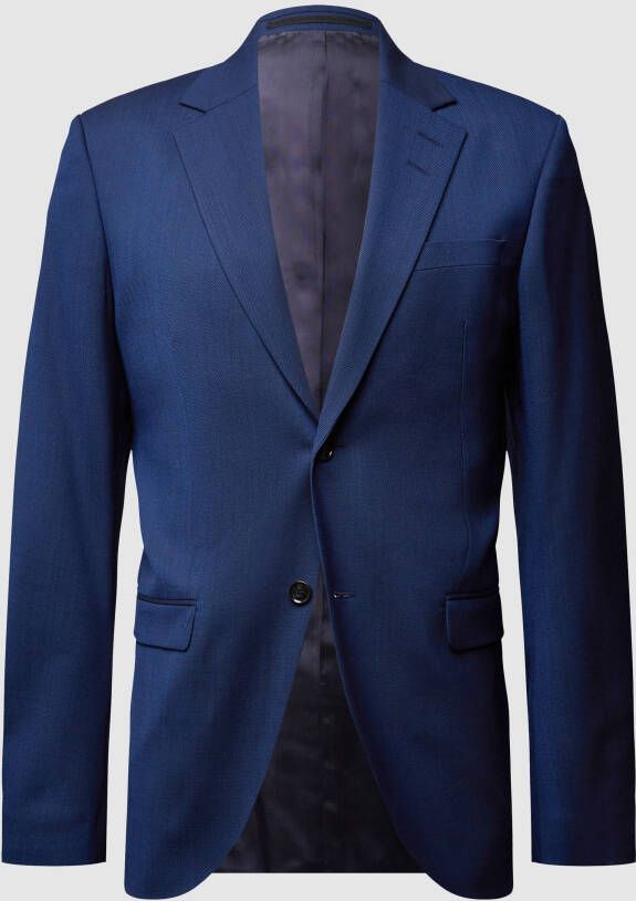 Tiger Of Sweden Regular fit 2-knoops colbert met reverskraag model 'Jamonte'