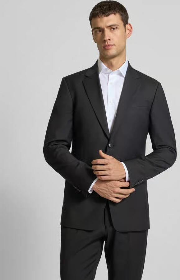 Tiger Of Sweden 1-knoops colbert met reverskraag model 'JUSTIN' - Foto 2