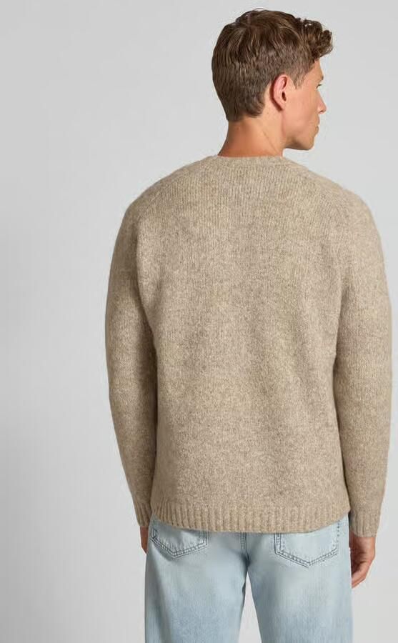 Tiger Of Sweden Gebreide pullover met alpacagehalte model 'Adryan'