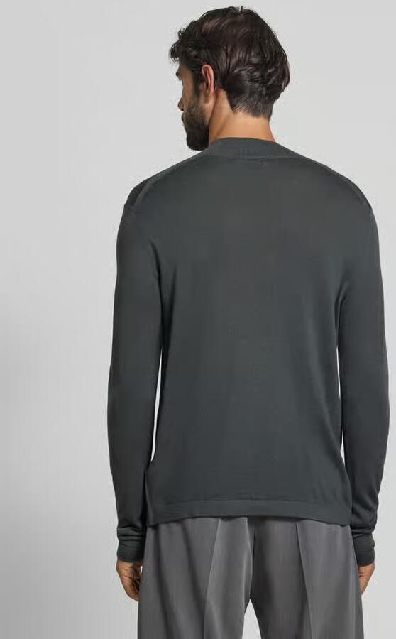 Tiger Of Sweden Gebreide pullover van merinowol met opstaande kraag model 'Tern'