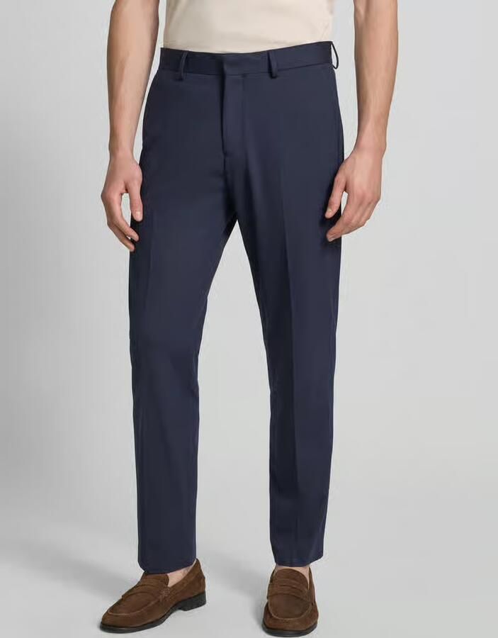 Tiger Of Sweden Pantalon van viscosemix met vouw model 'TENSE' - Foto 2