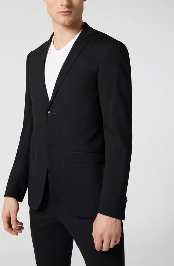 Tiger Of Sweden Regular fit 2-knoops colbert met reverskraag model 'Jile' - Foto 4