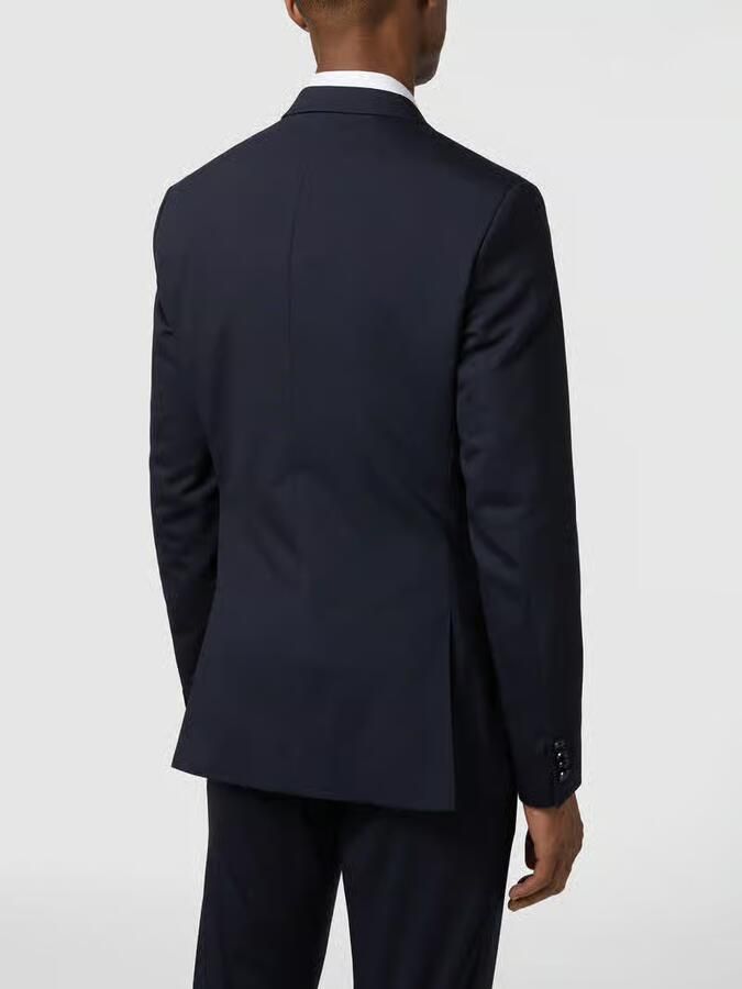 Tiger Of Sweden Regular fit 2-knoops colbert van wolmix Model 'Jile'