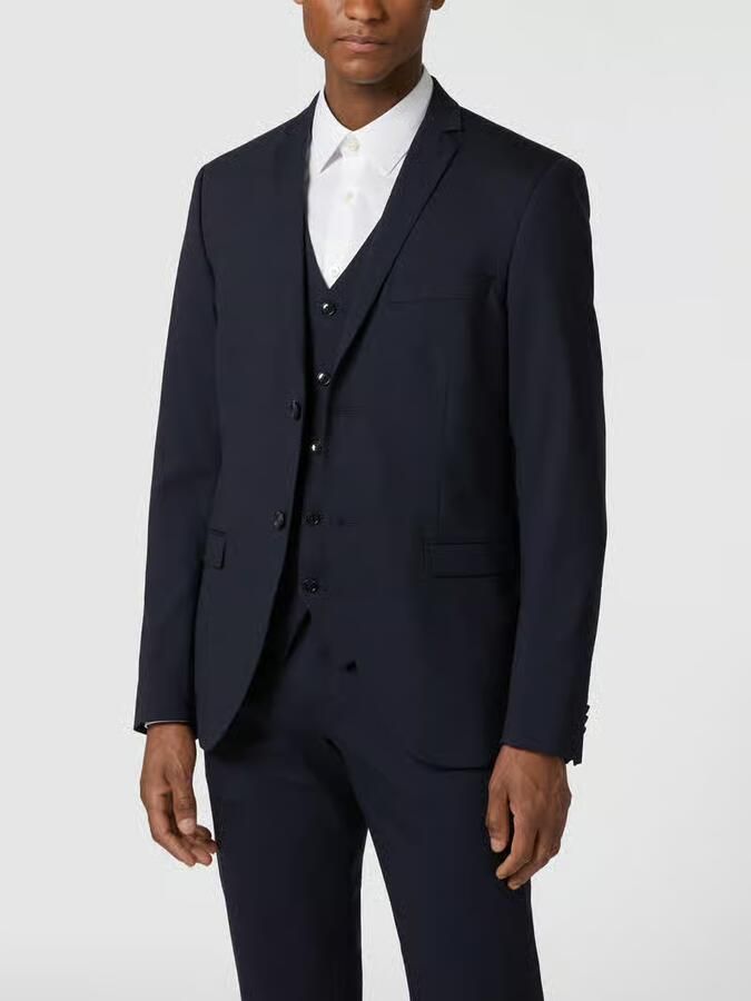 Tiger Of Sweden Regular fit 2-knoops colbert van wolmix Model 'Jile' - Foto 2
