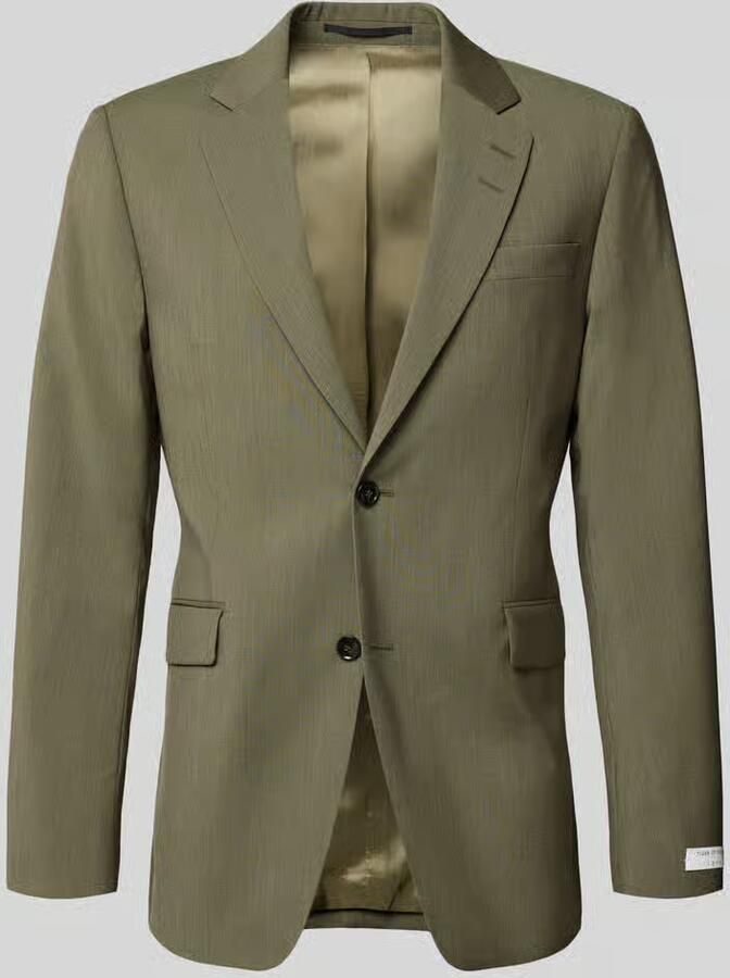 Tiger Of Sweden Regular fit blazer met logopatch model 'Justin'