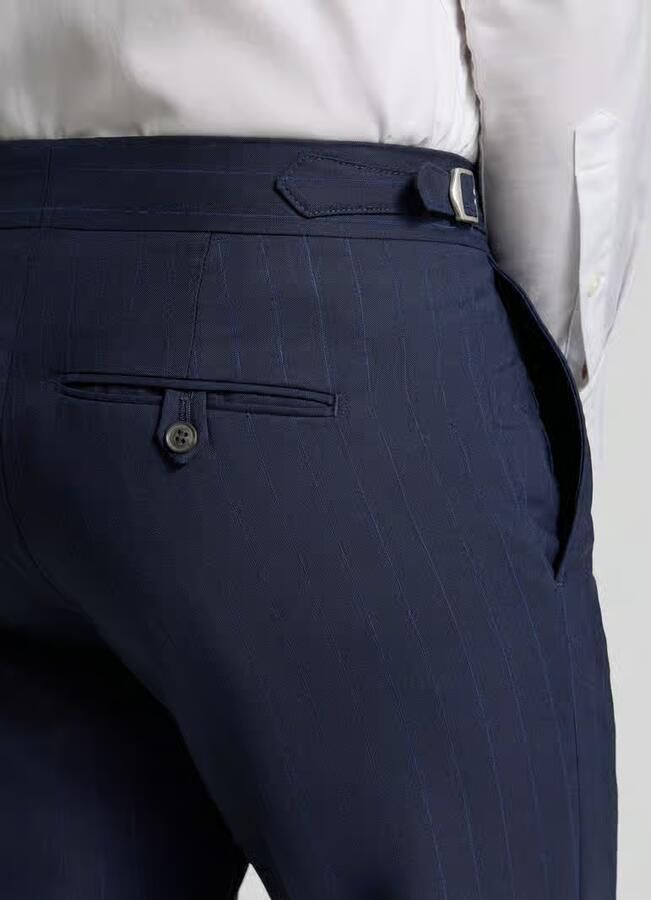 Tiger Of Sweden Regular fit pantalon van wolmix model 'Tense'