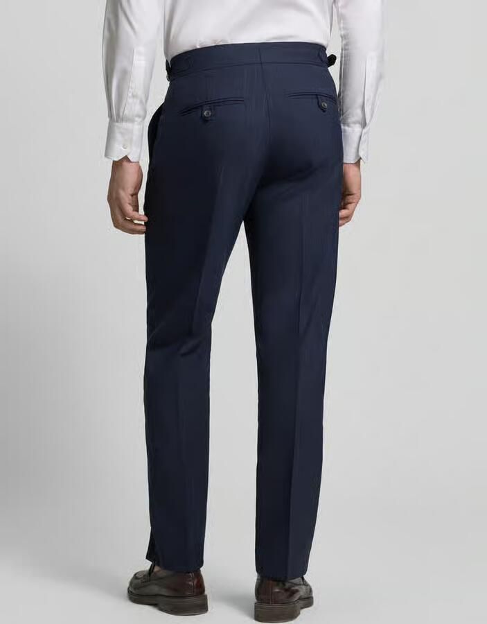Tiger Of Sweden Regular fit pantalon van wolmix model 'Tense'