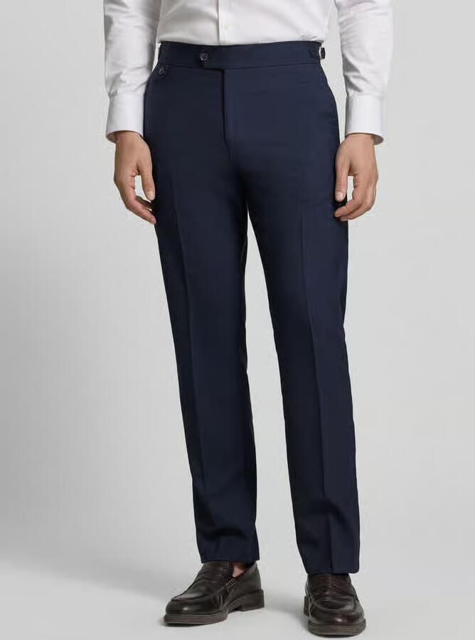 Tiger Of Sweden Regular fit pantalon van wolmix model 'Tense' - Foto 2