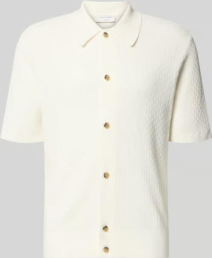 Tiger Of Sweden regular fit poloshirt met structuurpatroon model 'ARAAWEN' - Foto 2