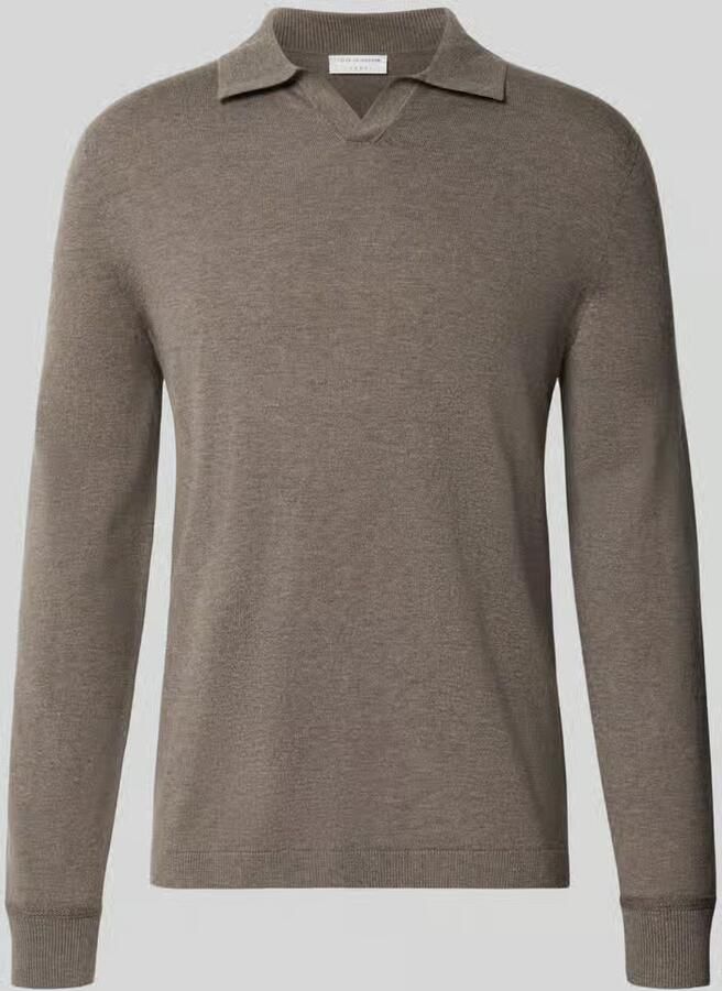 Tiger Of Sweden Regular fit shirt met lange mouwen van puur katoen model 'Edmund'