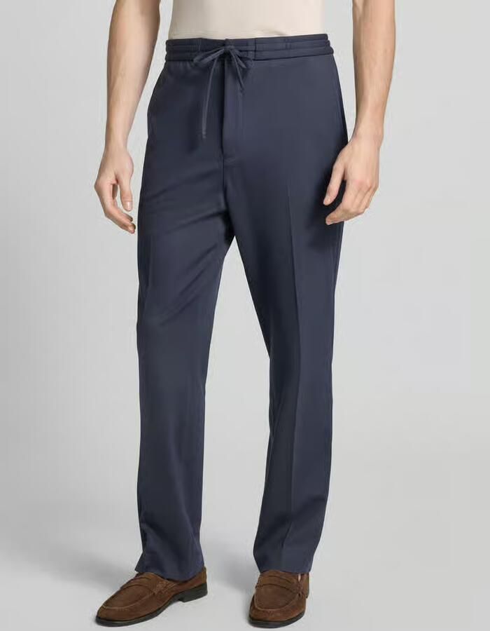 Tiger Of Sweden regular fit stoffen broek van viscosemix model 'ISCOVE' - Foto 3