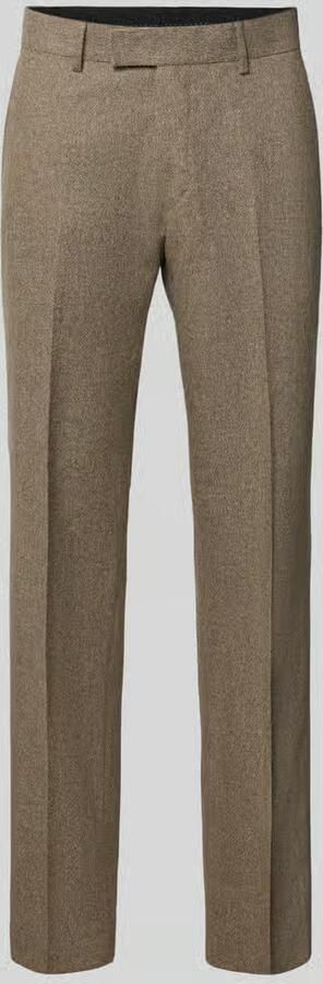 Tiger Of Sweden slim fit broek van wolmix met katoenmodel 'Tenuta'
