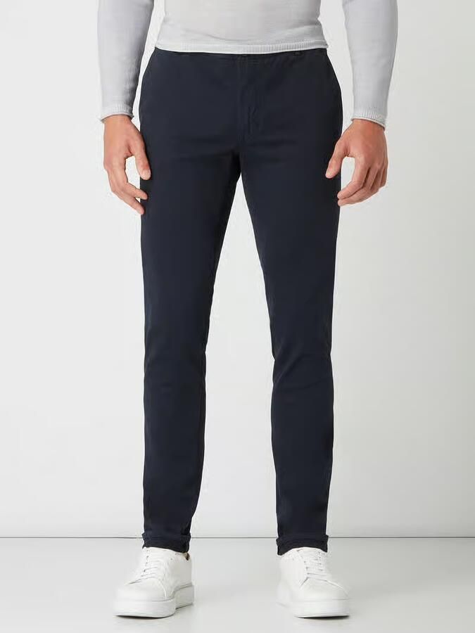 Tiger Of Sweden Slim fit chino met stretch model 'Transit'