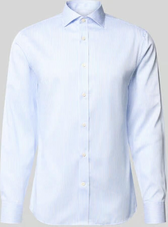 Tiger Of Sweden slim fit vrijetijdsoverhemd met kentkraag model 'Adley' - Foto 2