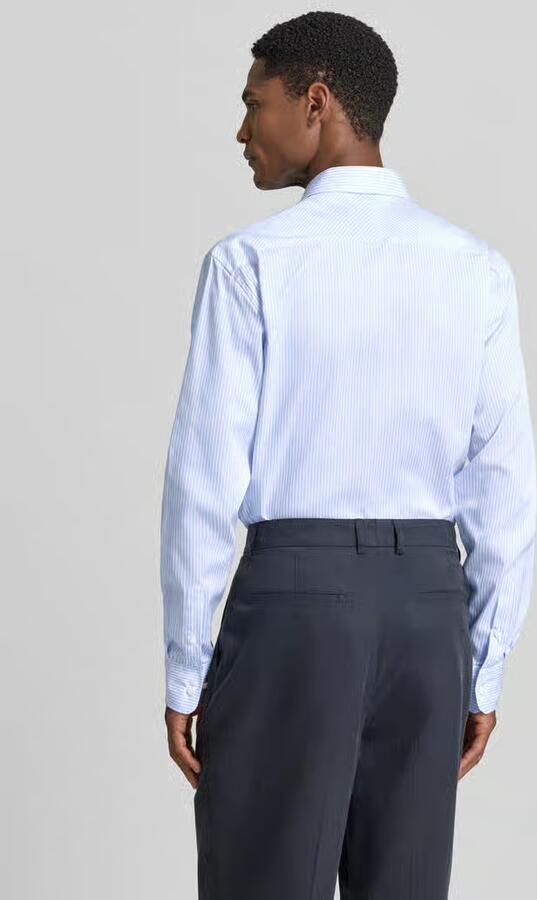 Tiger Of Sweden slim fit vrijetijdsoverhemd met kentkraag model 'Adley' - Foto 3