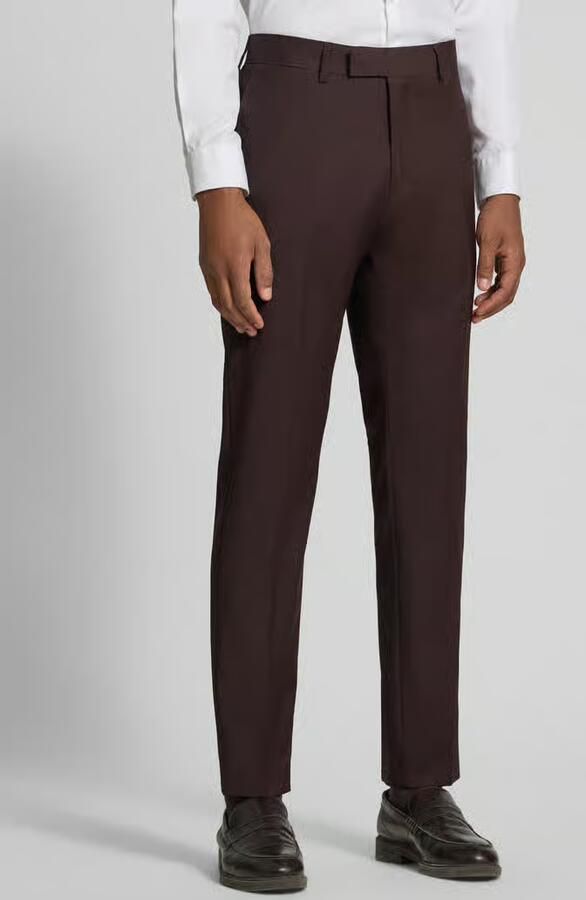 Tiger Of Sweden straight fit broek met lanawol met wol model 'Tenuta' - Foto 2