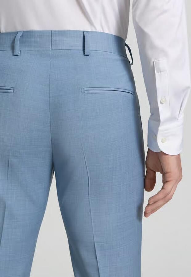 Tiger Of Sweden Straight fit pantalon met wol Model 'Tenuta'