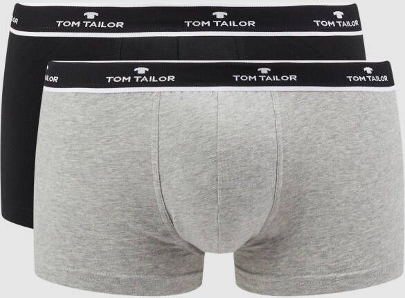 Tom Tailor Boxershort met stretch in set van 2