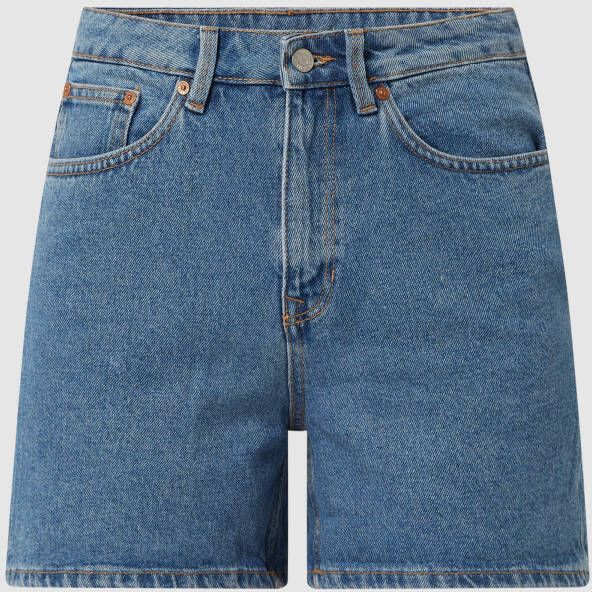 Tom Tailor Denim Korte high waist jeans van katoen