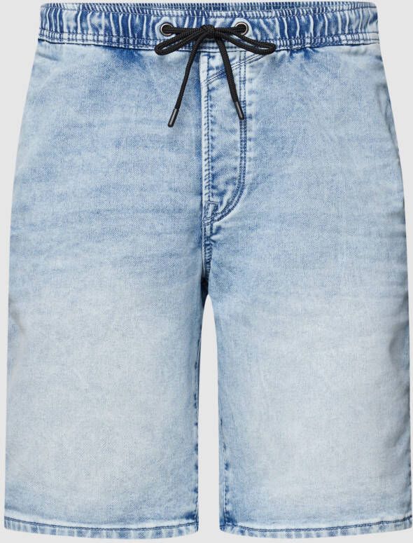 Tom Tailor Denim Korte jeans met steekzakken opzij