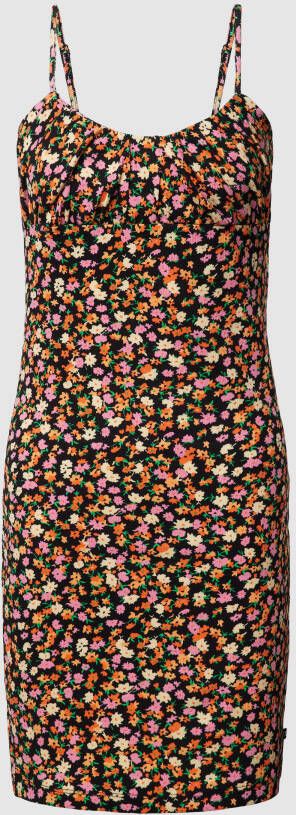 Tom Tailor Denim Mini-jurk met bloemenmotief