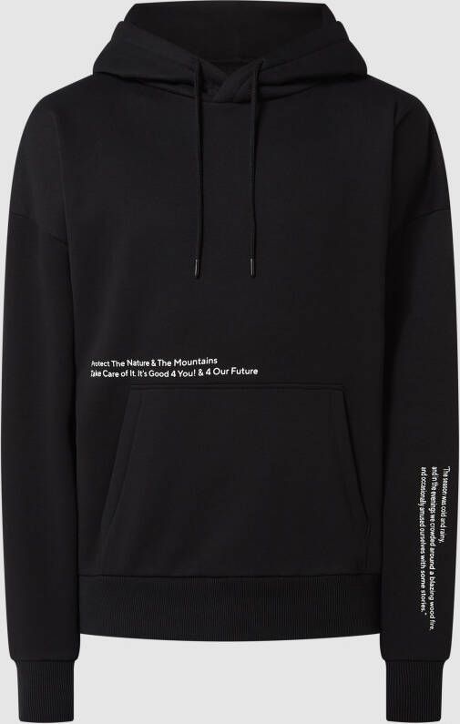 Tom Tailor Denim Oversized hoodie met tekst en print