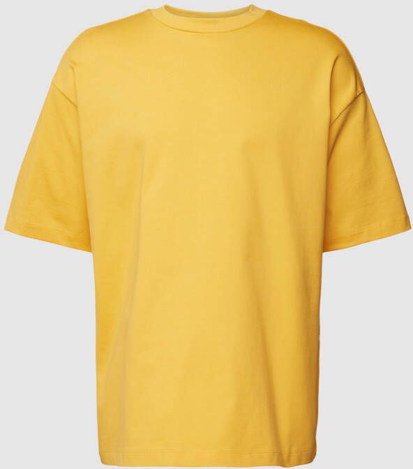 Tom Tailor Denim Oversized T-shirt van katoen met ronde hals