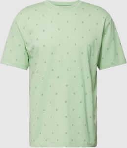 Tom Tailor Denim Relaxed fit T-shirt met all-over print