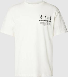Tom Tailor Denim Relaxed fit T-shirt met statementprint