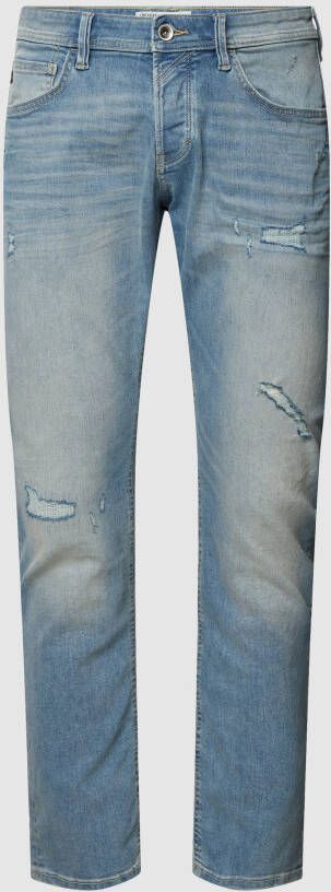 Tom Tailor Denim Slim fit jeans in destroyed-look
