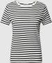 Tom Tailor Denim T-shirt met all-over streepmotief model 'modern stripe' - Thumbnail 1