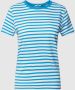 Tom Tailor Denim T-shirt met all-over streepmotief model 'modern stripe' - Thumbnail 2
