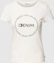 Tom Tailor Denim T-shirt met labelprint - Thumbnail 2
