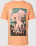 Tom Tailor Denim T-shirt met statementprint - Thumbnail 1
