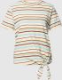 Tom Tailor Denim T-shirt met streepmotief - Thumbnail 2