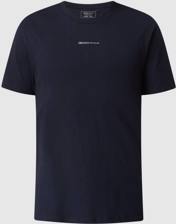 Tom Tailor Denim T-shirt met tekstprint