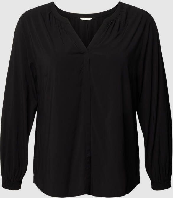 My True Me by Tom Tailor PLUS SIZE blouse met smokdetails