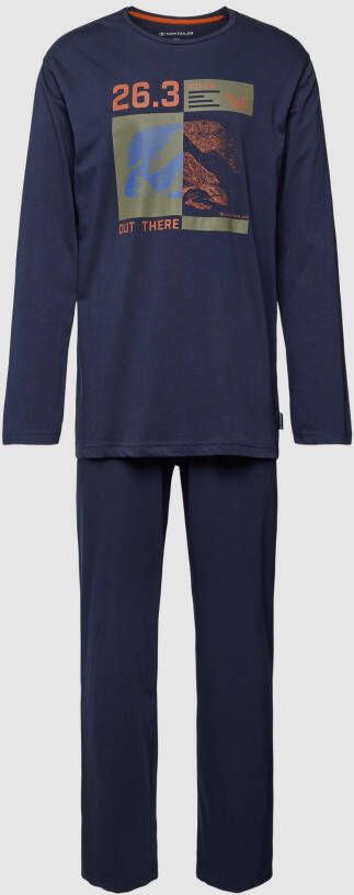 Tom Tailor Pyjama met motiefprint