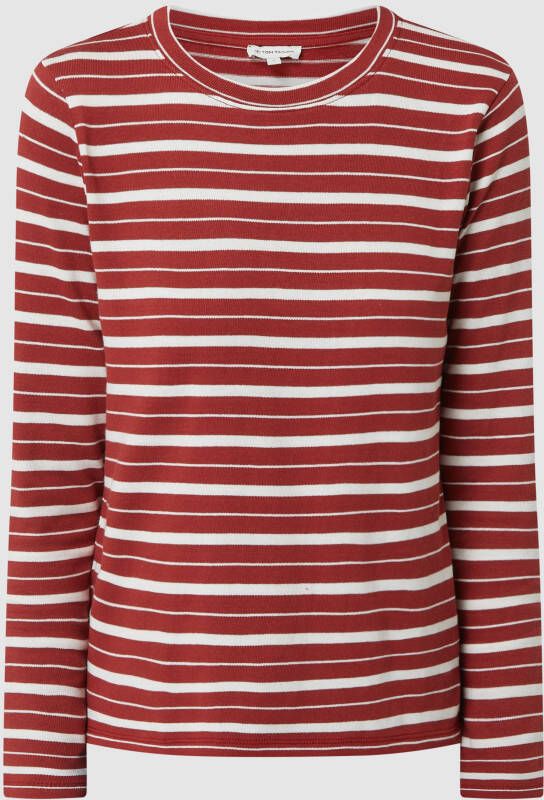 Tom Tailor Shirt met lange mouwen met streepmotief