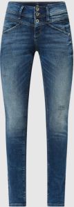 Tom Tailor Slim fit jeans Alexa Slim met verspringende nachtdetails
