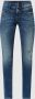 Tom Tailor Slim fit jeans Alexa Slim met knoopsluiting en decoratief gewatteerd juk - Thumbnail 1