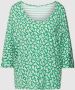 Tom Tailor T-shirt met all-over motief - Thumbnail 1