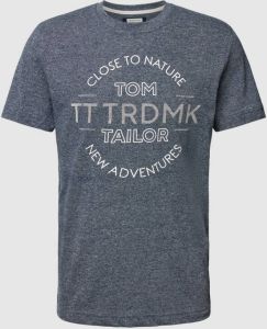Tom Tailor T-shirt in gemêleerde look