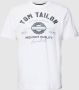 Tom Tailor T-shirt met grote logo-frontprint - Thumbnail 2