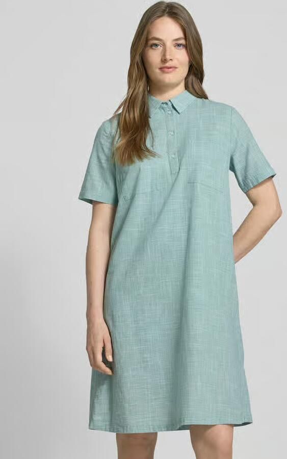 Tom Tailor Blousejurk van puur katoen - Foto 2