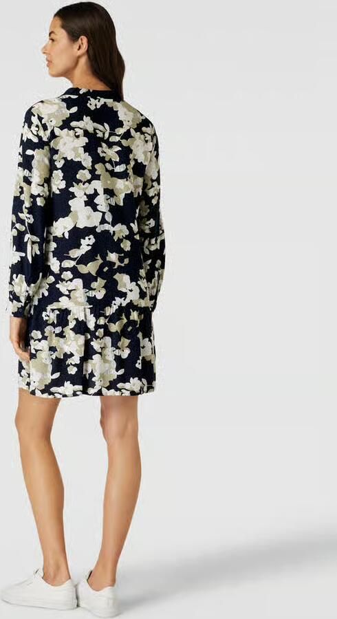 Tom Tailor Blousejurk van viscose in laagjeslook